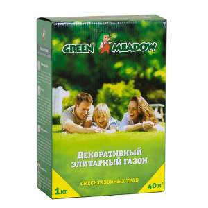 Газон Green Meadow декоративный элитарный 1 кг