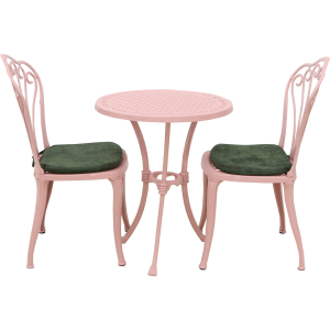 Комплект мебели Lofa 3 предмета розово-зеленый