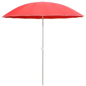 Зонт садовый Koopman furniture диаметр 240 см красный