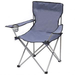 Стул-кресло 52х52х85 см, синий, с подстаканником, 100 кг, YTBC002-3919/19-3919