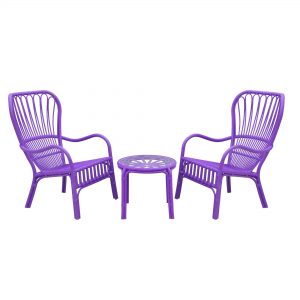 Комплект мебели Sukk 3 предмета фиолетовый