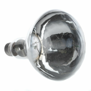 Лампочка накаливания E27, 250 Вт, теплоизлучатель, зеркальная, Калашниково