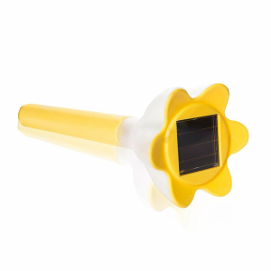 Фонарь садовый Uniel, USL-С-419/PT305, на солнечной батарее, грунтовый, пластик, 6х30.5 см, желтый