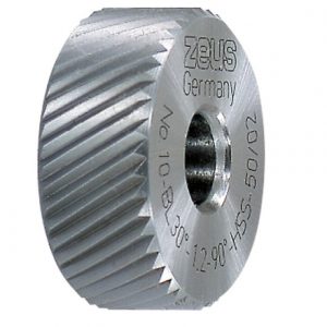 ZEUS 291507-1,5 Ролик прецизионный для накатки левых рифлений, форма BL (30°), 20х8х6 мм, шаг 1,5 мм