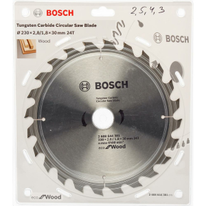 Диск пильный по дереву Bosch ECO 230х30мм 24T (381)