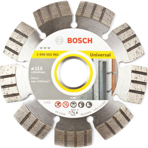 Диск алмазный универсальный Bosch Best for Universal 115х22.2мм (661)