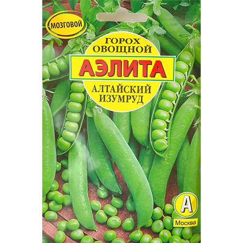 Горох овощной Алтайский изумруд Аэлита