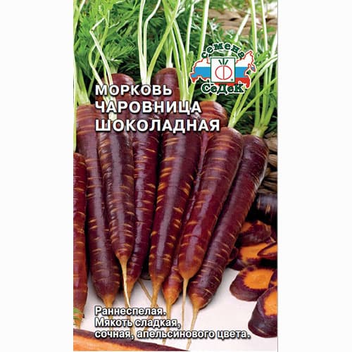 Морковь Чаровница шоколадная Седек
