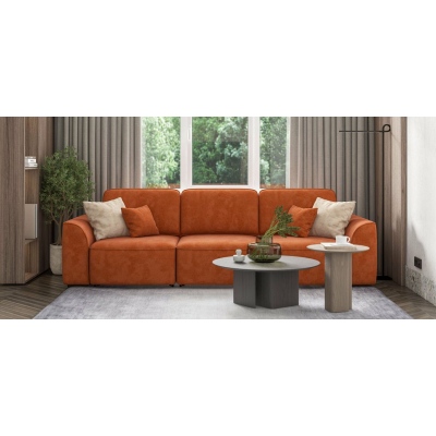 Диван KING MODOOL MAX Велюр Alkantara оранж