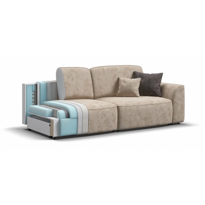 Диван KING SE велюр Alkantara пепел