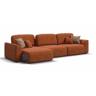 Диван KING MAX SE велюр Alkantara оранж