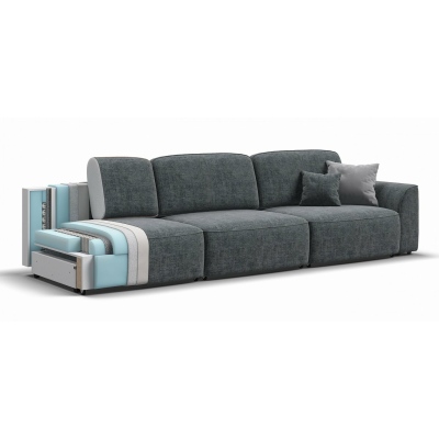 Диван KING MAX SE шенилл IQ серый