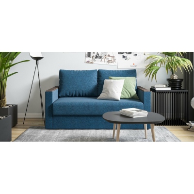 Диван Атланта-2 Лайт рогожка Malmo синий