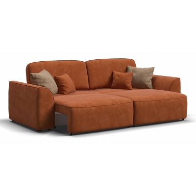 Диван KING SE велюр Alkantara оранж