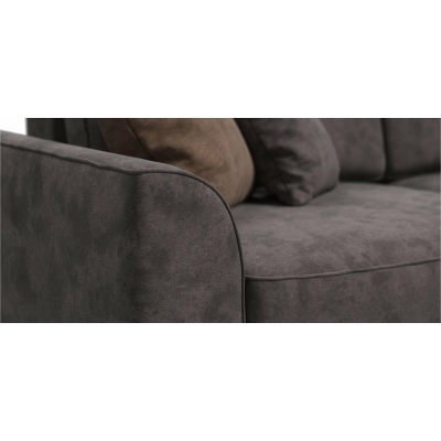 Диван KING SE велюр Alkantara серый