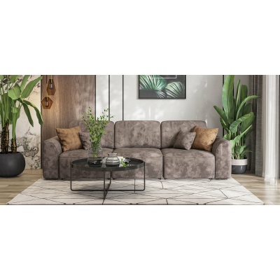 Диван KING MODOOL MAX Велюр Alkantara серый