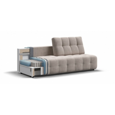 Диван BOSS 2.0 MINI  велюр Monolit латте