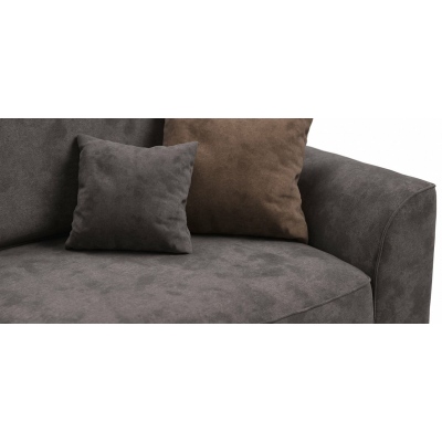 Диван KING MODOOL Велюр Alkantara серый