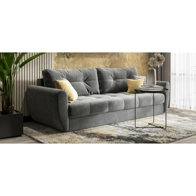 Диван Престон SE велюр Monolit серый