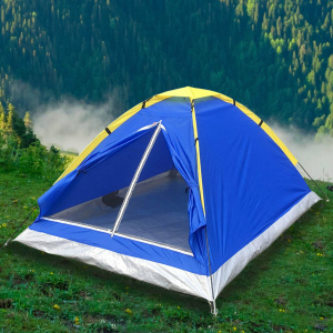Палатка 2-местная, 200х140х100 см, 1 слой, 1 комн, с москитной сеткой, Green Days, GJH006