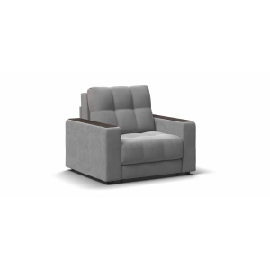 Кресло-кровать BOSS 2.0 велюр Monolit сталь