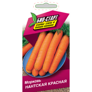Морковь Нантская красная 2 гр цв.п (Био-старт)