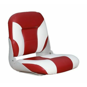 Кресло типа «Sport low back», белое с красным more-10253853