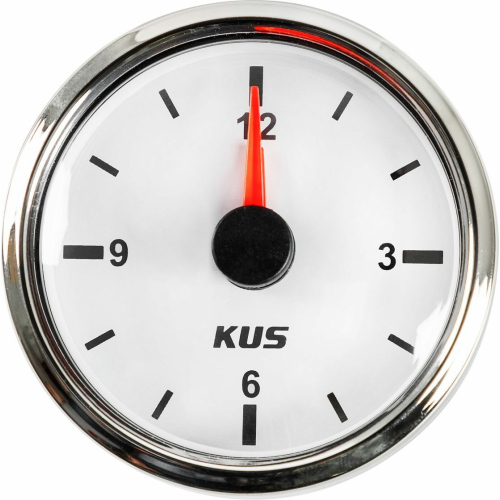 Часы кварцевые, аналоговый белый циферблат, нержавеющий ободок, д. 52 мм JMV00263_KY09100_sale