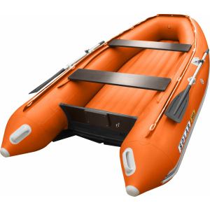 Надувная лодка ПВХ SOLAR-380 К (Максима), оранжевый SLR380k_max_orange