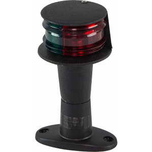 Огонь ходовой комбинированый (красный, зеленый) на стойке 100 мм, черный LPMSDFX00001