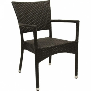 Кресло Konway Рим чёрное 61х58х86 см
