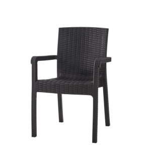 Кресло Heniver Vector темно-коричневое 58х45х85 см