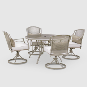 Комплект мебели Greenpatio с вращающимися стульями 5 предметов