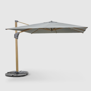Зонт Greenpatio набор с кронштейном и утяжелителями 3х3 м