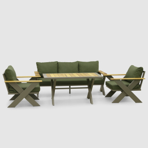 Комплект мебели Emek garden Toledo зеленый 4 предмета