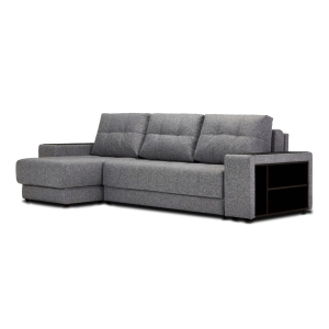 Угловой диван BOSS 3.0 XL Рогожка Vento серый
