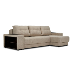 Угловой диван BOSS 3.0 XL Рогожка Vento бежевый