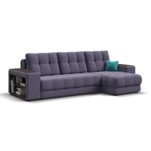 Угловой диван BOSS 3.0 XL Рогожка Vento фиолет