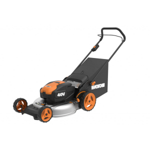 Газонокосилка аккумуляторная "WORX" WG751E, 40В, 48 см, 2*4,0 Ач, двойное ЗУ 2x2A