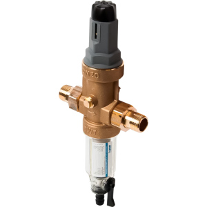 Магистральный фильтр с присоединительным диаметром 3/4" BWT  Protector mini C/R 3/4" HWS с редуктором давления (ст.арт. 10549)
