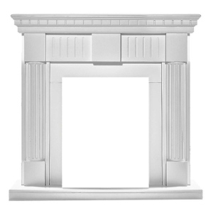 Классический портал для камина Firelight Colonna Classic белый