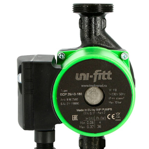 Циркуляционный насос Uni-fitt ECP 25/40 180