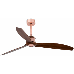 Потолочный вентилятор Faro JUST FAN COPPER/WOOD CEILING FAN WITH DC MOTOR (33423)