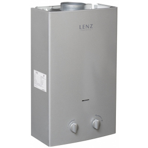 Газовый проточный водонагреватель Lenz Technic 10L SILVER