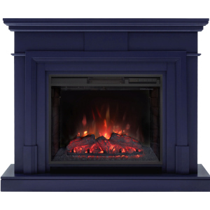 Электрокамин с классическим очагом 2D Real-Flame MARCO 25,5/26 NB с очагом Evrika 25,5 LED