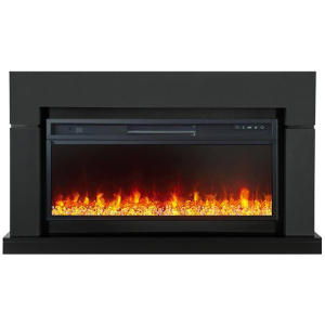 Линейный электрокамин  Royal Flame Lindos Graphite Grey (серый графит) с очагом Vision 42 LED