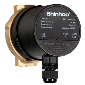 Циркуляционный насос SHINHOO INSTANT 15-1.5 II BL