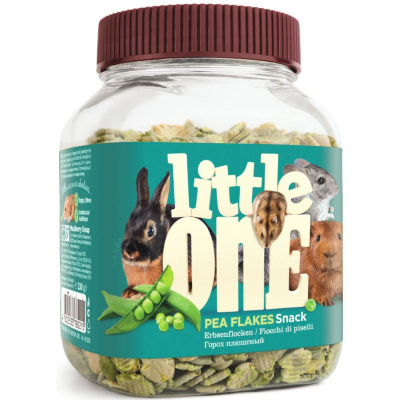 Little One Плющеный горох для грызунов (230 г.)