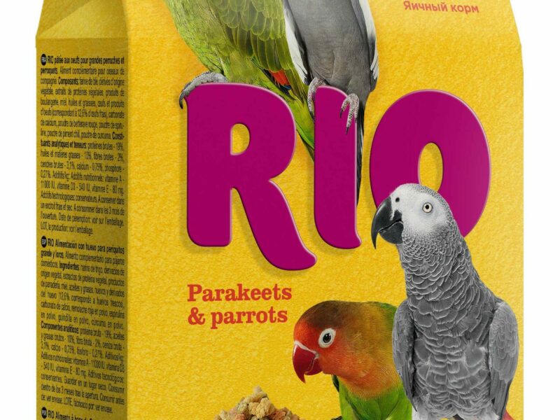 RIO Яичный корм для средних и крупных попугаев (Злаковое ассорти, 250 г.)