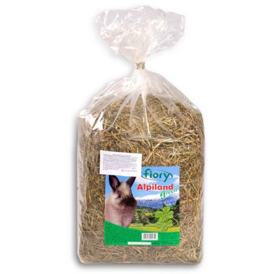 Fiory сено Alpiland Green с люцерной для грызунов (500 г.)